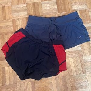 2for1 running short shorts - Nike AND Adidas